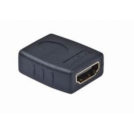 GEMBIRD Kab. redukce HDMI-HDMI F/F,zlacené kontakty, černá, A-HDMI-FF