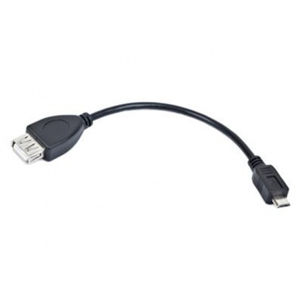 GEMBIRD Kabel USB AF/micro BM,OTG,15cm pro tab. a tel., A-OTG-AFBM-03