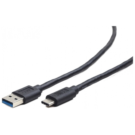 GEMBIRD Kabel CABLEXPERT USB 3.0 AM na Type-C kabel (AM/CM), 1,8m, černý, CCP-USB3-AMCM-6