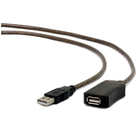 GEMBIRD Kabel CABLEXPERT USB 2.0 aktivní prodlužka, 10m, UAE-01-10M