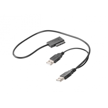 GEMBIRD Kabel CABLEXPERT adaptér USB na Slim SATA SSD, DVD, A-USATA-01