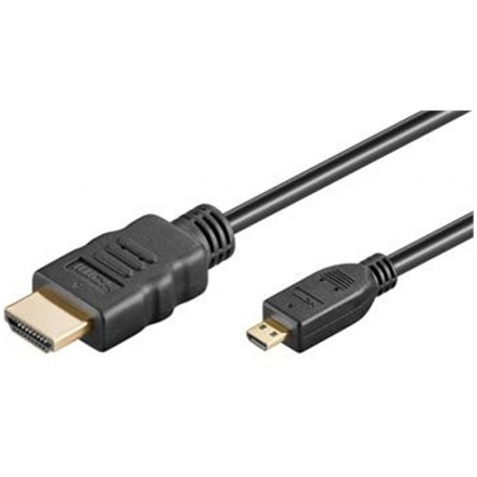 PremiumCord Kabel HDMI A - HDMI micro D, 5m, kphdmad5