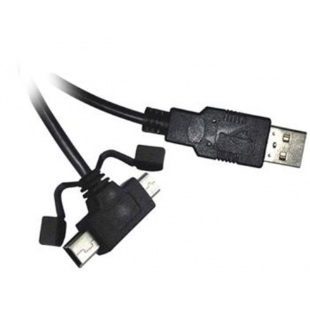 PremiumCord Kabel micro USB+mini USB 5pin, 1.8m, ku2m2y