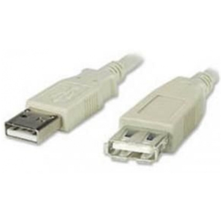 PremiumCord USB 2.0 kabel prodlužovací, A-A, 5m, kupaa5