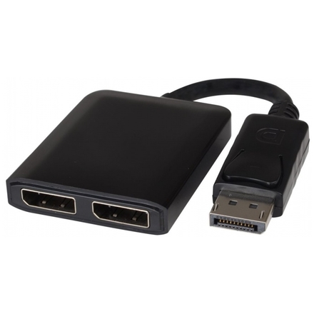 PremiumCord  adaptér DisplayPort  -  2x DisplayPort, rozšíření + zrcadlení obrazu, 4K*2K@30Hz, kportad17