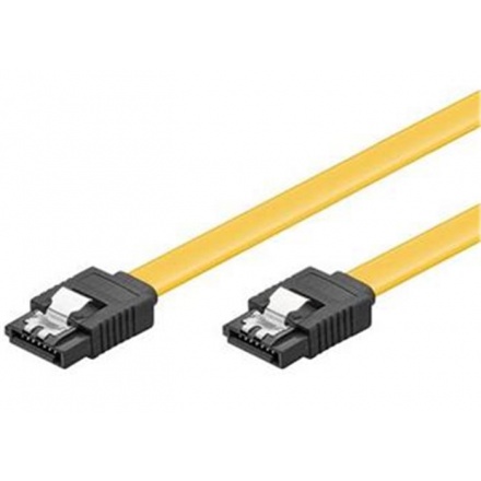 PremiumCord 0,5m SATA 3.0 datový kabel 1.5GBs / 3GBs / 6GBs, kov.západka, kfsa-20-05