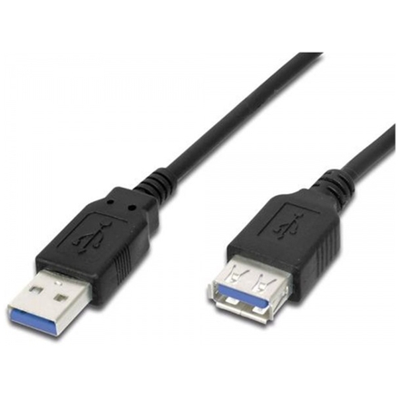 PremiumCord Prolužovací kabel USB 3.0 A-A, M/F, 2m, ku3paa2bk