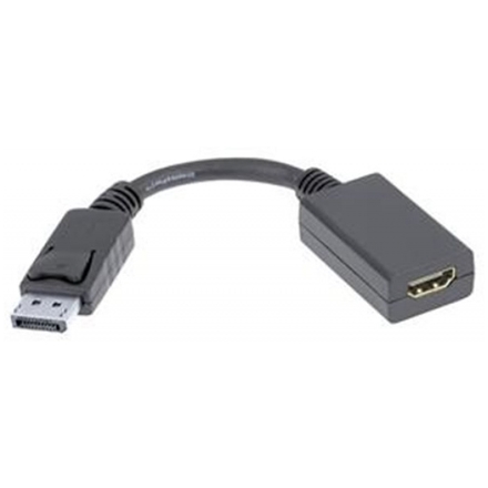 PremiumCord Adapter DisplayPort - HDMI M/F, 15cm, kportad03