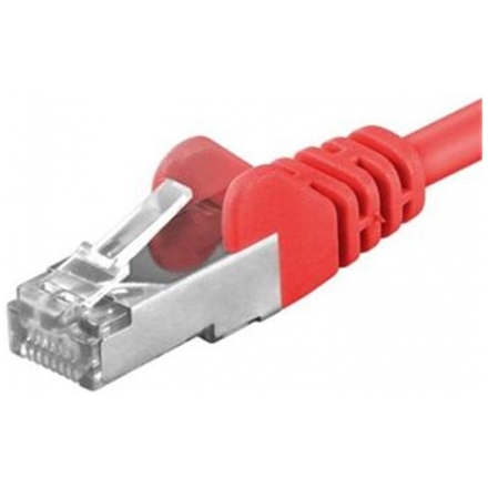 Premiumcord Patch kabel CAT6a S-FTP, RJ45-RJ45, AWG 26/7 1,5m, červená, sp6asftp015R