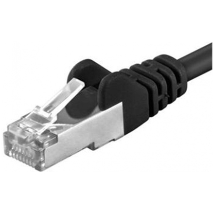 Premiumcord Patch kabel CAT6a S-FTP, RJ45-RJ45, AWG 26/7 2m, černá, sp6asftp020C
