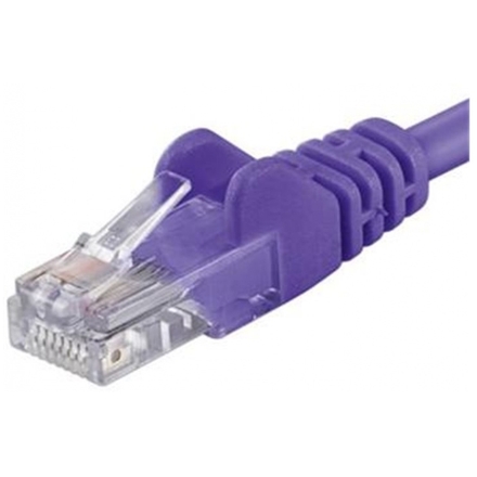 PREMIUMCORD Patch kabel UTP RJ45-RJ45 level 5e 2m fialová, sputp02V