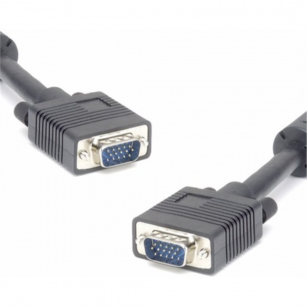 PremiumCord Kabel k monitoru HQ (Coax) 2x ferrit,SVGA 15p, DDC2,3xCoax+8žil, 10m, kpvmc10