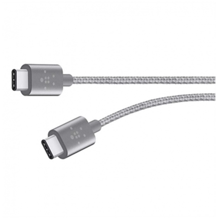 BELKIN MIXIT kabel USB-C to USB-C,1.8m, šedý, F2CU041bt06-GRY