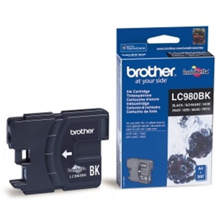 Brother LC-980BK - inkoust černý, LC980BK - originální