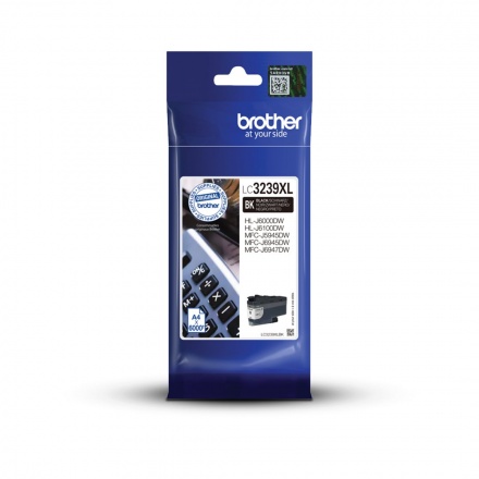 BROTHER LC-3239XLBK, (inkoust black, 6 000 str.), LC3239XLBK - originální