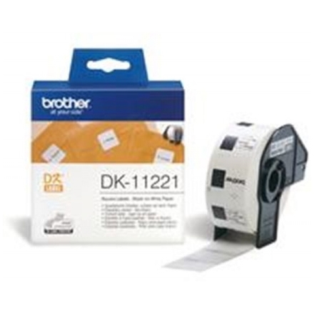 BROTHER DK-11221 (čtvercové štítky 1000ks), DK11221