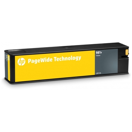 HP 981Y - žlutá inkoustová kazeta, L0R15A, L0R15A - originální