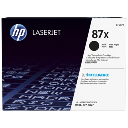 HP 87X černý toner velký, CF287X, CF287X - originální