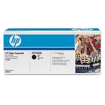 HP tisková kazeta černá, CE740A, CE740A - originální