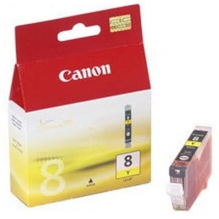 CANON CLI-8Y, inkoustová kazeta pro iP4200, žlutý, 0623B001 - originální
