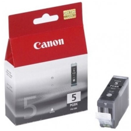 CANON PGI-5Bk inkoustová kazeta, pigment černá, 0628B001 - originální