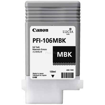 CANON INK PFI-106 MATTE BLACK, CF6620B001 - originální
