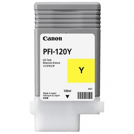 CANON INK PFI-120 YELLOW, 2888C001AA - originální