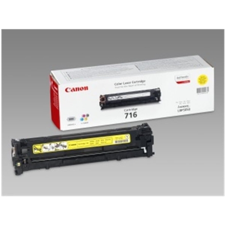 Canon toner CRG-716Y, žlutý, 1977B002 - originální