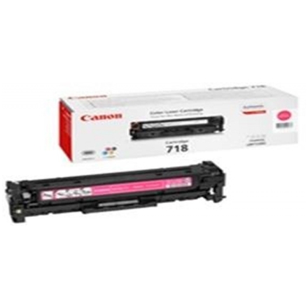 Canon toner CRG-718M, purpurový, 2660B002 - originální