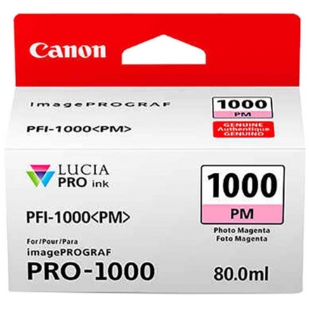 Canon PFI-1000 PM, photo purpurový, 0551C001 - originální