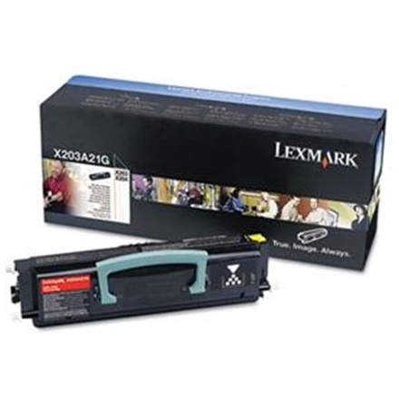 Lexmark X203 černá toner pro X203, X204n, 0X203A11G, X203A11G - originální