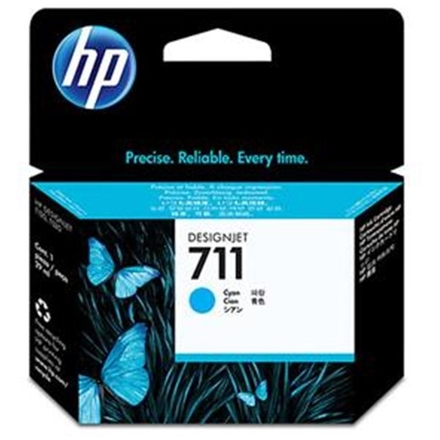 HP no 711 - azurová inkoustová kazeta, CZ130A, CZ130A - originální