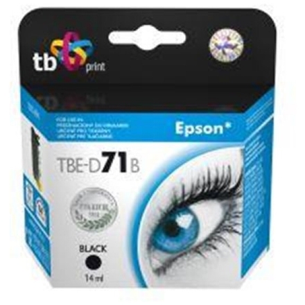 Ink. kazeta TB kompatibilní s Epson T0711 Black, TBE-D71B