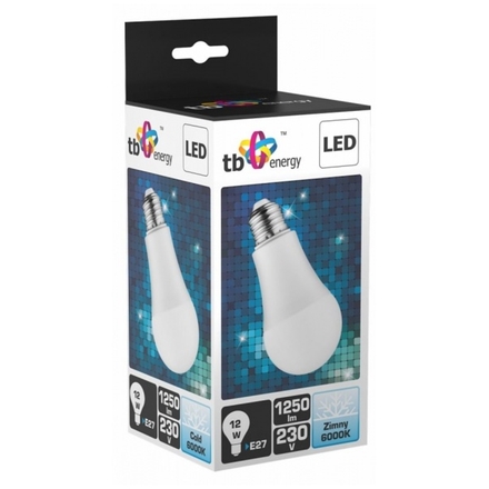 LED žárovka TB Energy E27, 230V,12W,Studená bílá, LLTBEE2B1200065