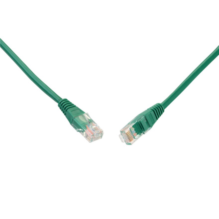 SOLARIX patch kabel CAT5E UTP PVC 5m zelený non-snag proof, 28350509