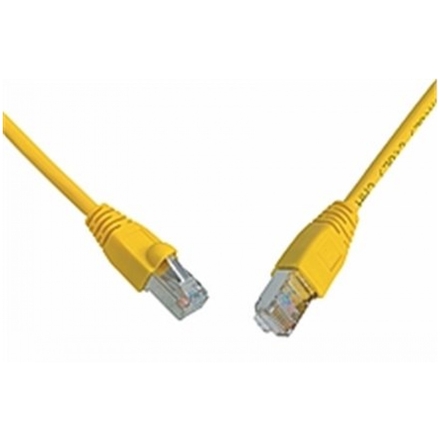 SOLARIX patch kabel CAT5E SFTP PVC 10m žlutý, 28441009