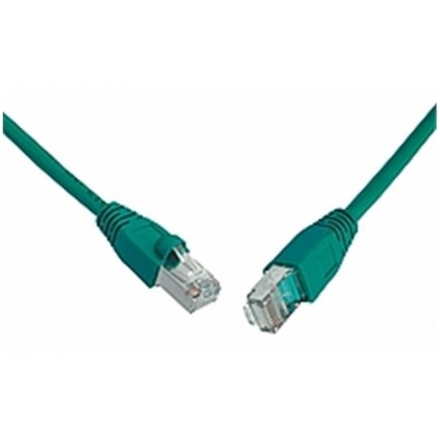 SOLARIX patch kabel CAT5E SFTP PVC 5m zelený snag-proof, 28450509