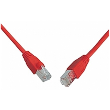 SOLARIX patch kabel CAT5E SFTP PVC 0,5m červený, 28460059
