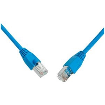 SOLARIX patch kabel CAT6 SFTP PVC 1m modrý snag-proof, 28730109