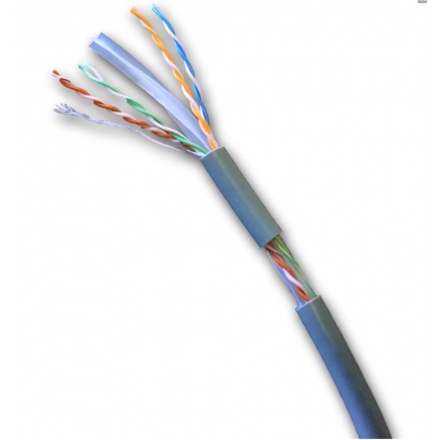 DATACOM UTP flex,Cat6 PVC,šedý,305m,lanko, 1175