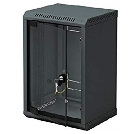 10" rack jednodílný 4U/260 TRITON černý dveře sklo, RBA-04-AS3-BAX-C1