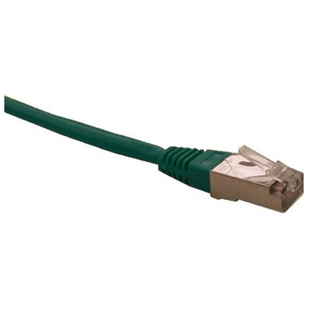 Patch cord FTP cat5e 0,25M zelený, 1594