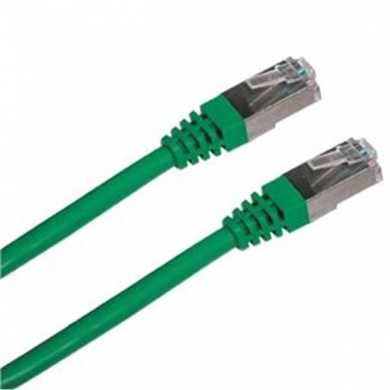 Patch cord FTP cat5e 0,5M zelený, 1604