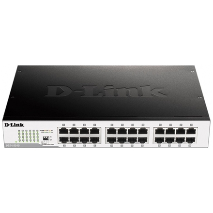 D-Link DGS-1024D 24x10/100/1000 Desktop Switch, DGS-1024D/E