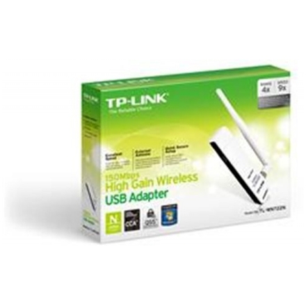 TP-Link TL-WN722N 150Mb High Gain Wifi USB 2.0 Adapter, TL-WN722N