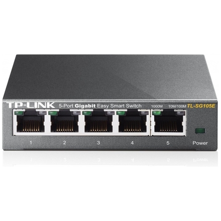 TP-Link TL-SG105E 5-Port Gigabit Easy Smart Switch, TL-SG105E