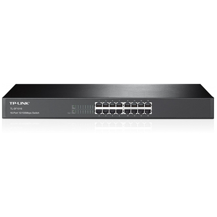 TP-Link TL-SF1016 16x 10/100Mbps Rackmount Switch, TL-SF1016