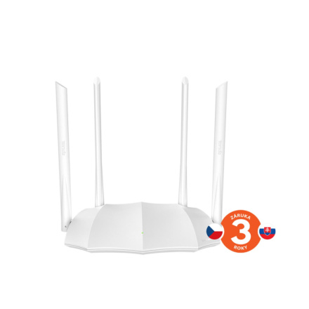 Tenda AC5 WiFi AC Router 1200Mb/, WISP, Universal Repeater, Tenda CZ aplikace, 4x 6dBi antény, AC5