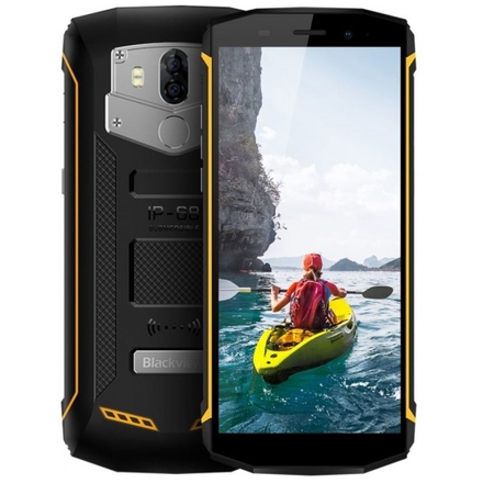 iGET Blackview GBV5800 Yellow odolný telefon, 5,5" IPS, 2GB+16GB, DualSIM, 4G, IP68, Android 8.1,NFC, GBV5800 Yellow
