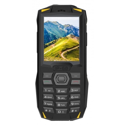 iGET Blackview GBV1000 Yellow - odolný telefon IP68, DualSIM, 3000 mAh, BT 3.0, svítilna, FM, MP3, GBV1000 Yellow
